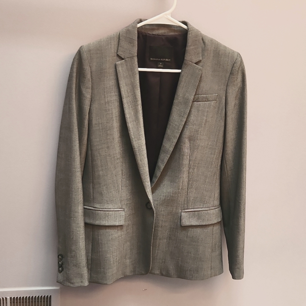 Gray Blazer
